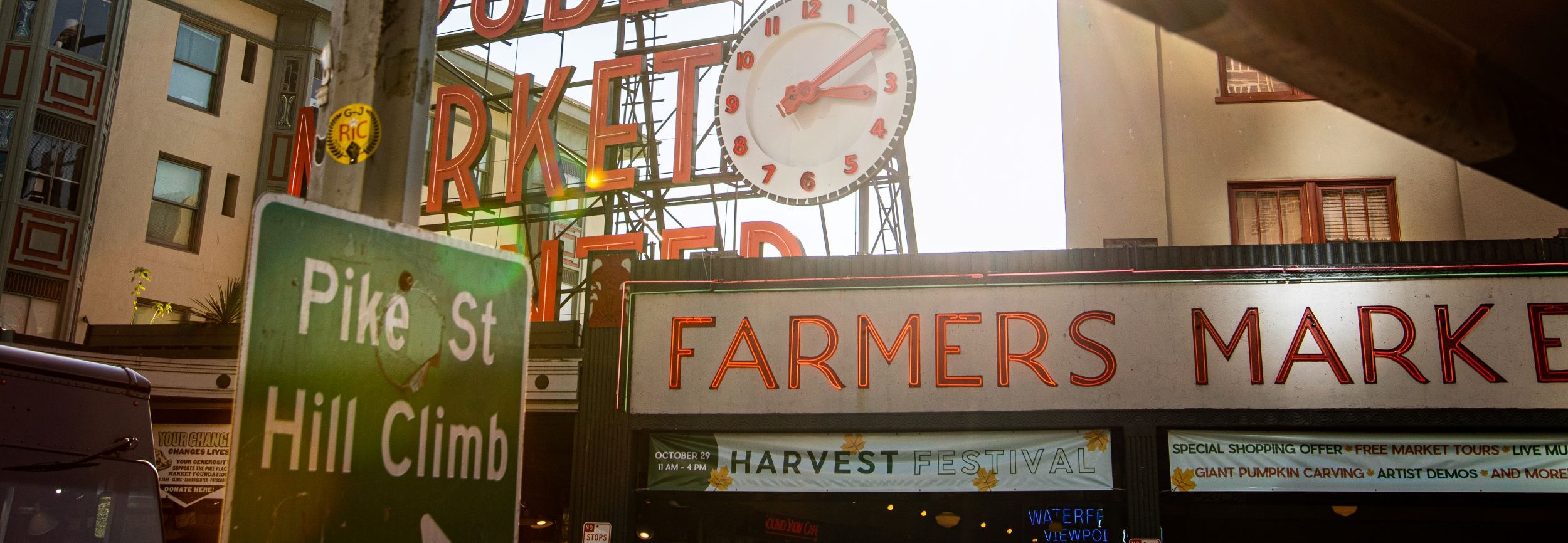 Pike Place Market signs